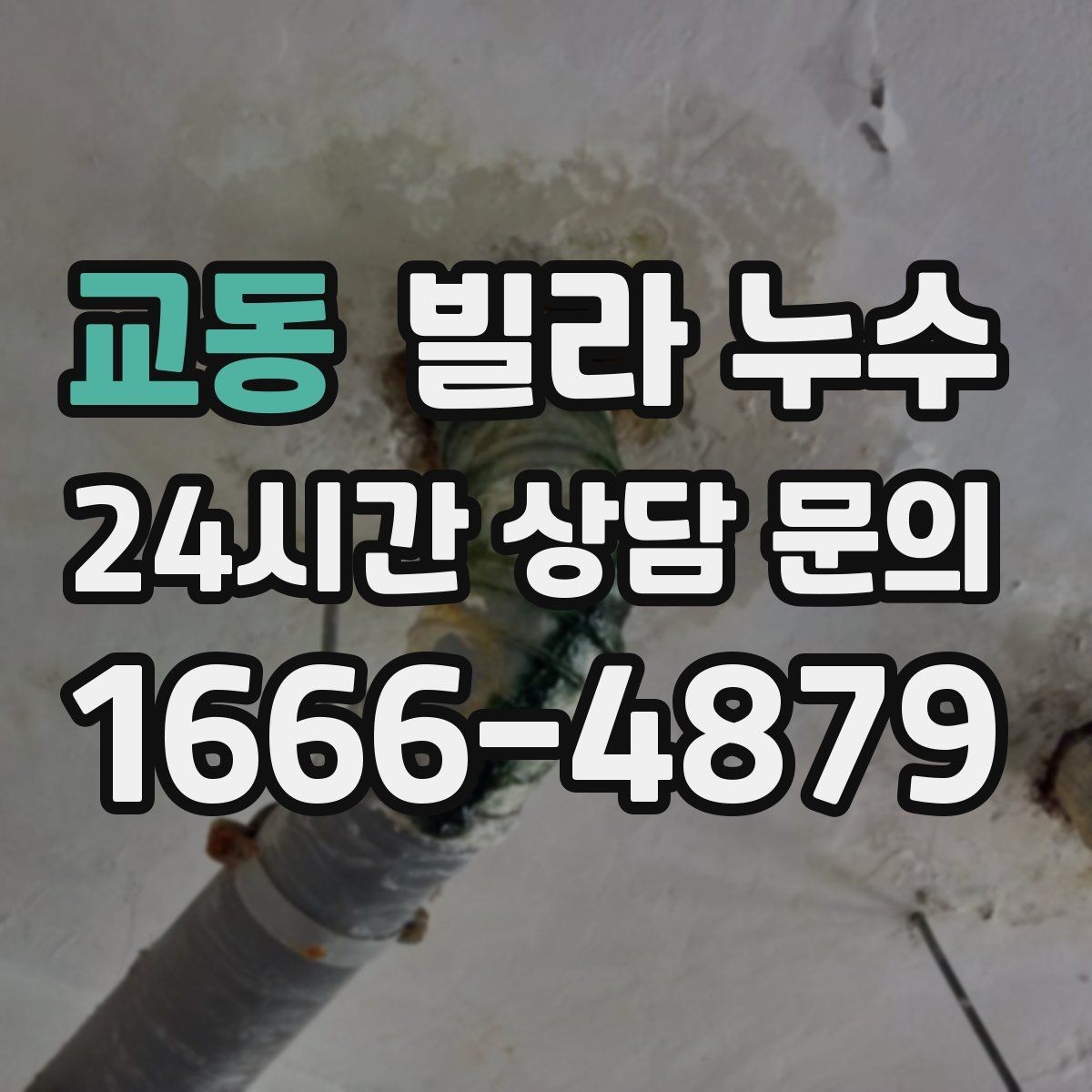 교동 빌라 누수 빠른 점검을 위해 사진을 이렇게 찍어보세요
