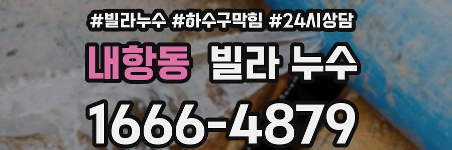 내항동 빌라 누수