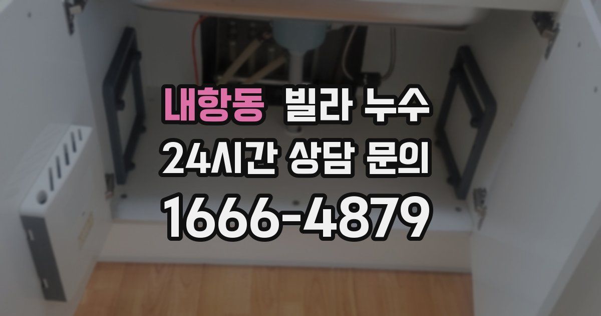 내항동 빌라 누수