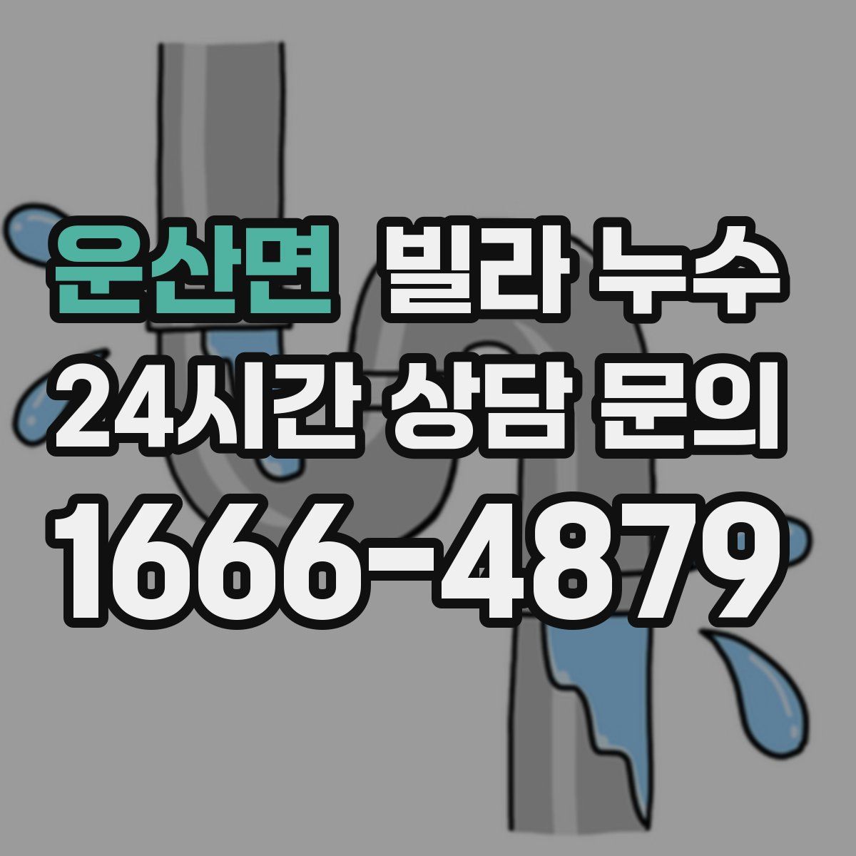 운산면 빌라 누수