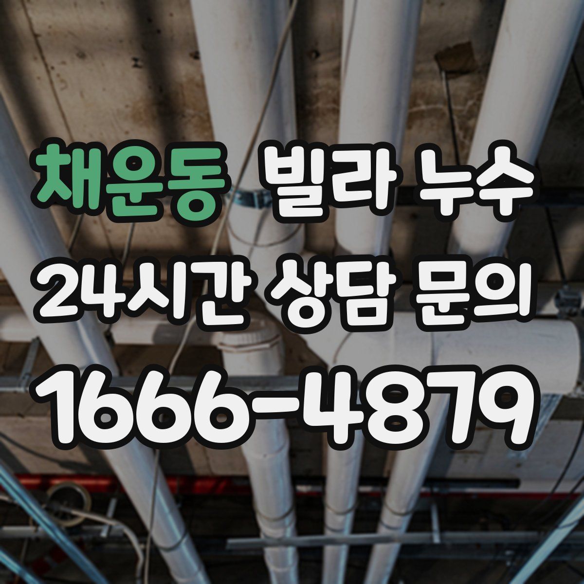 채운동 빌라 누수