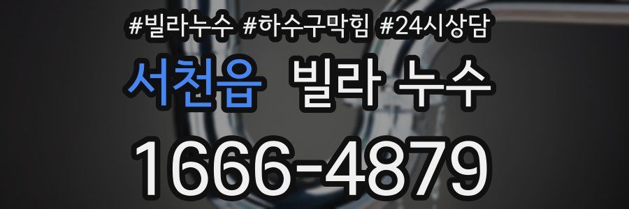 서천읍 빌라 누수