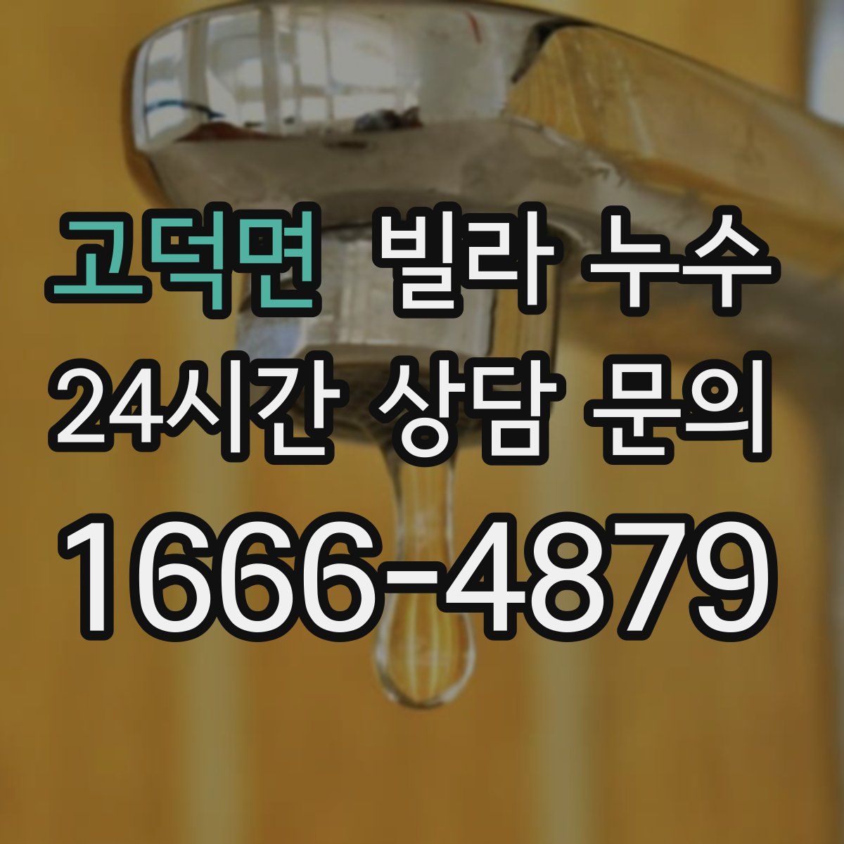 고덕면 빌라 누수