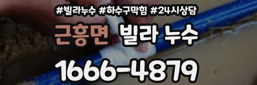 근흥면 빌라 누수