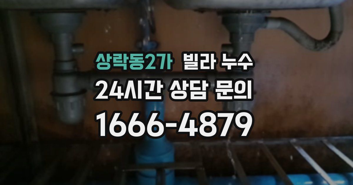 상락동2가 빌라 누수