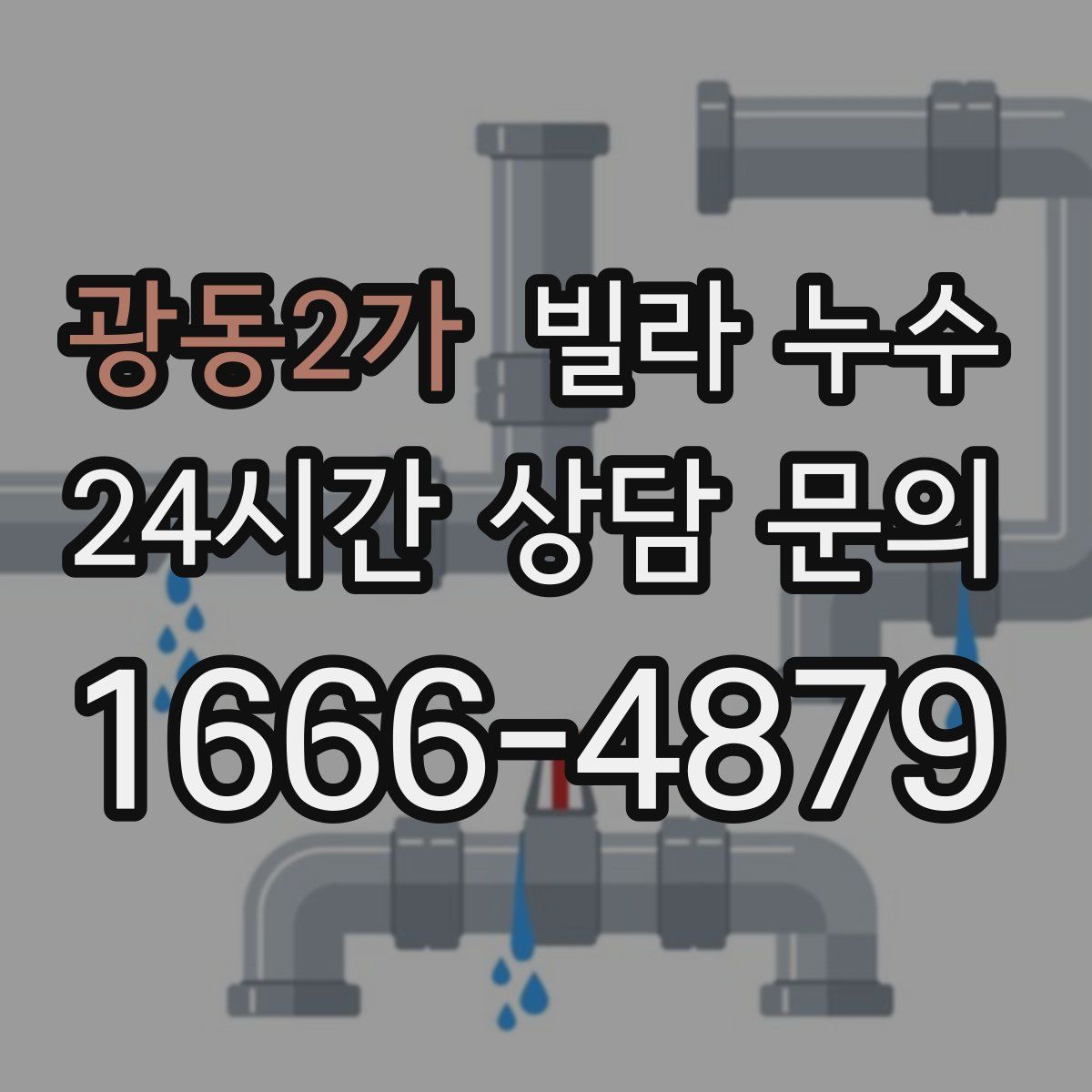 광동2가 빌라 누수