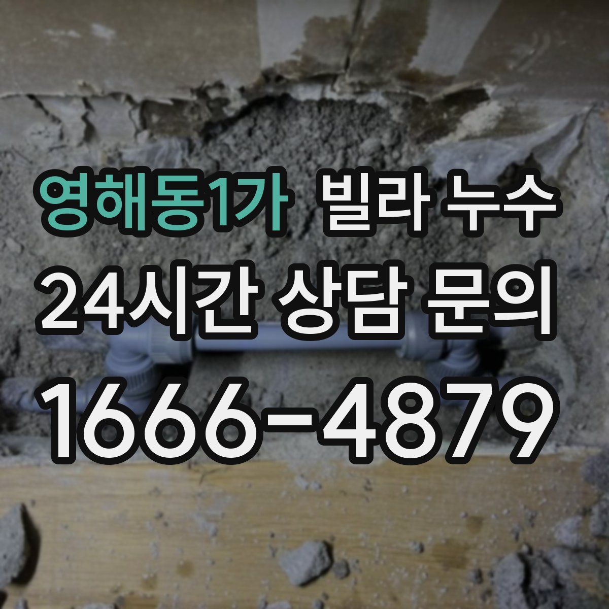 영해동1가 빌라 누수