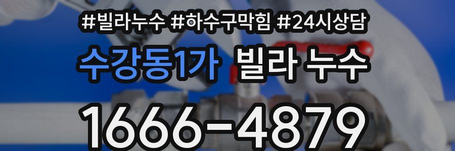 수강동1가 빌라 누수