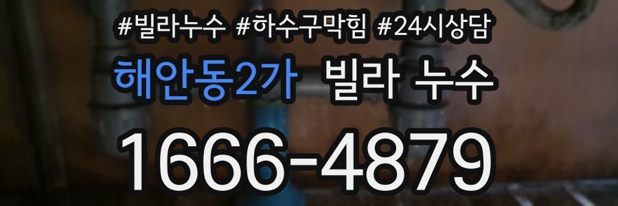 해안동2가 빌라 누수