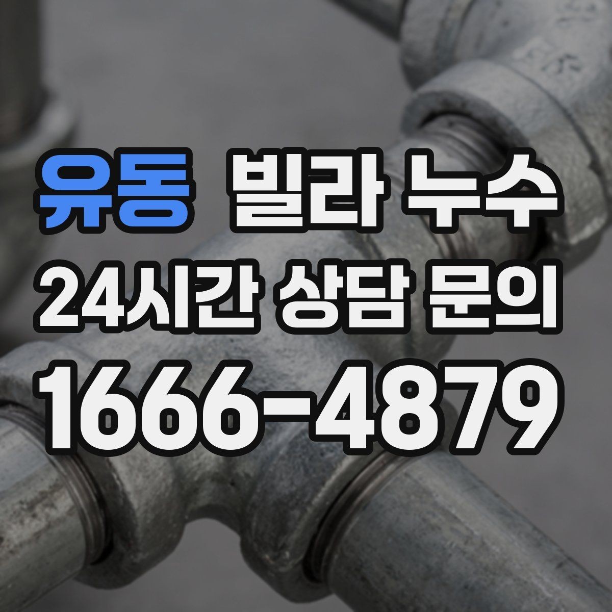유동 빌라 누수 외벽 균열이 생기면 실내까지 젖을 수 있어요