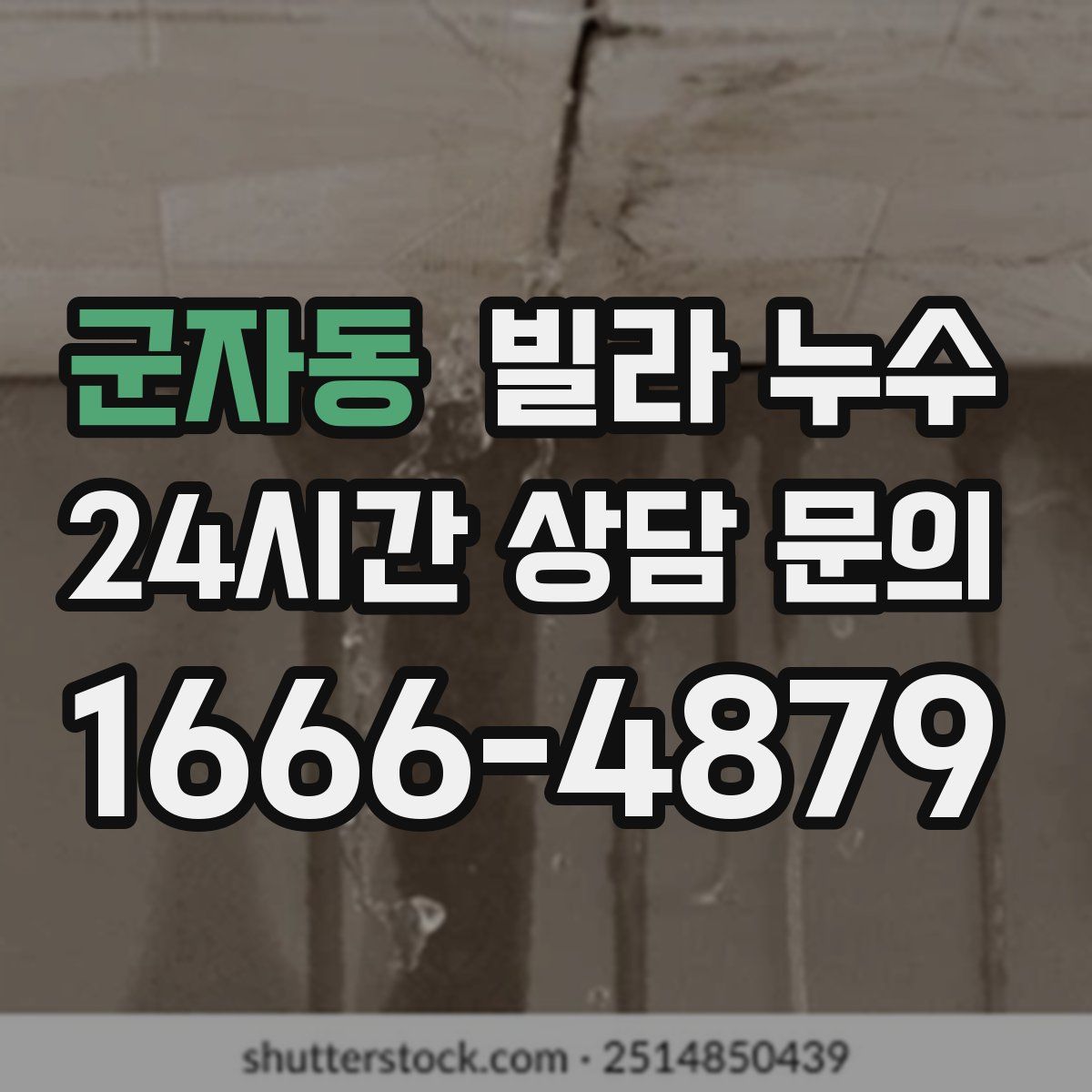 군자동 빌라 누수