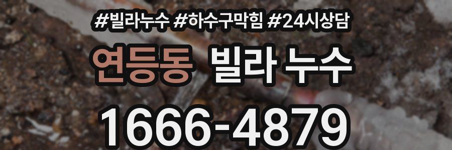 연등동 빌라 누수