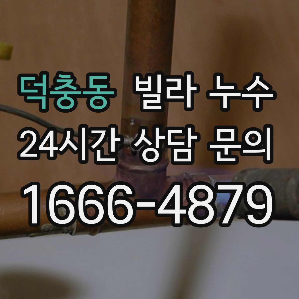 덕충동 빌라 누수