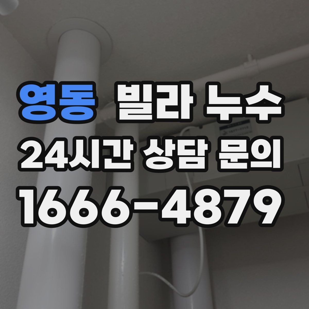 영동 빌라 누수 샤워 후 벽이 젖으면 욕실 누수 의심