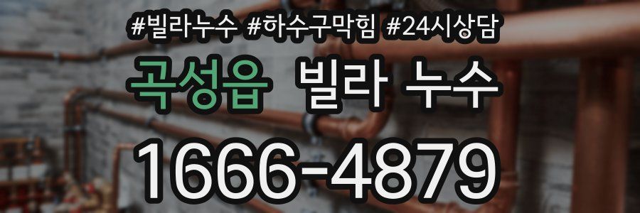 곡성읍 빌라 누수