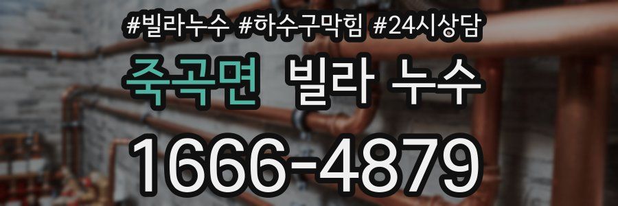 죽곡면 빌라 누수