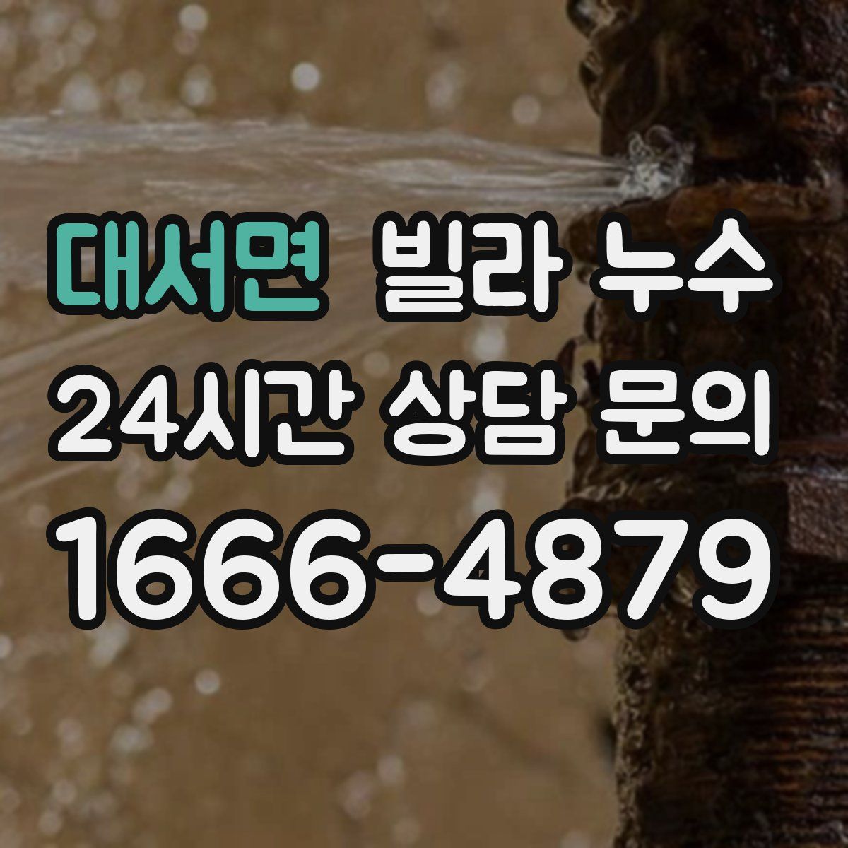 대서면 빌라 누수