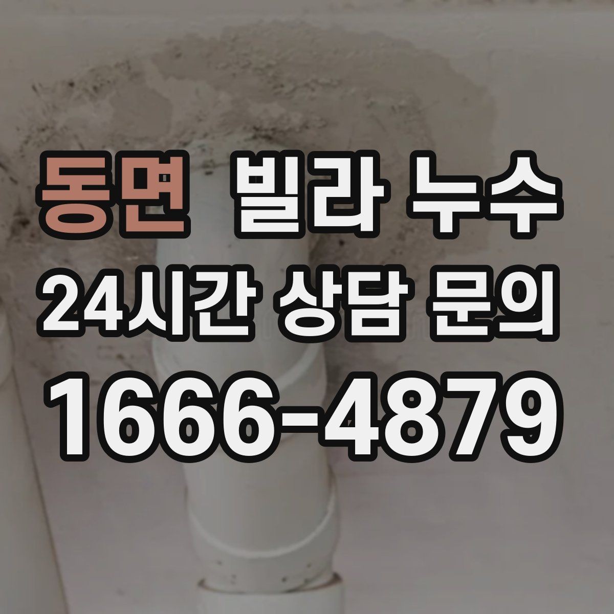 동면 빌라 누수 최상층 세대에서 비 오는 날만 천장이 젖는다면