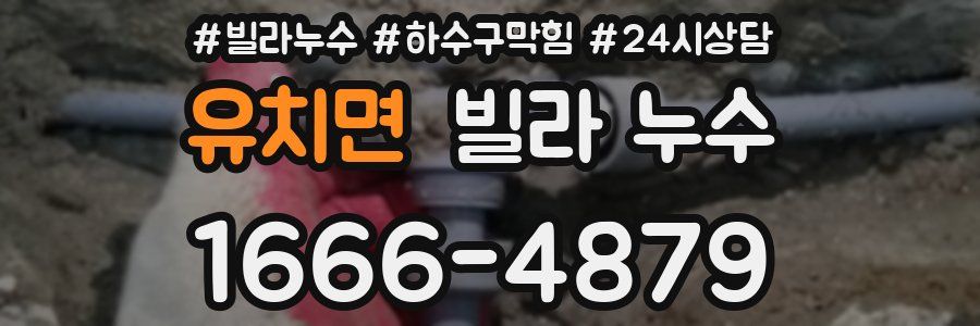 유치면 빌라 누수