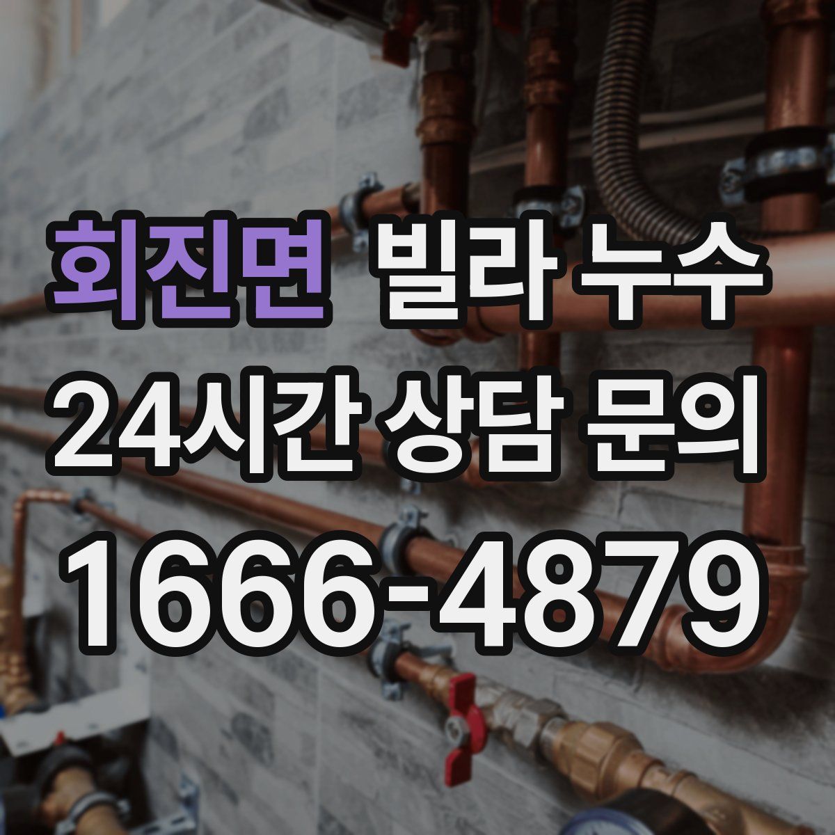 회진면 빌라 누수