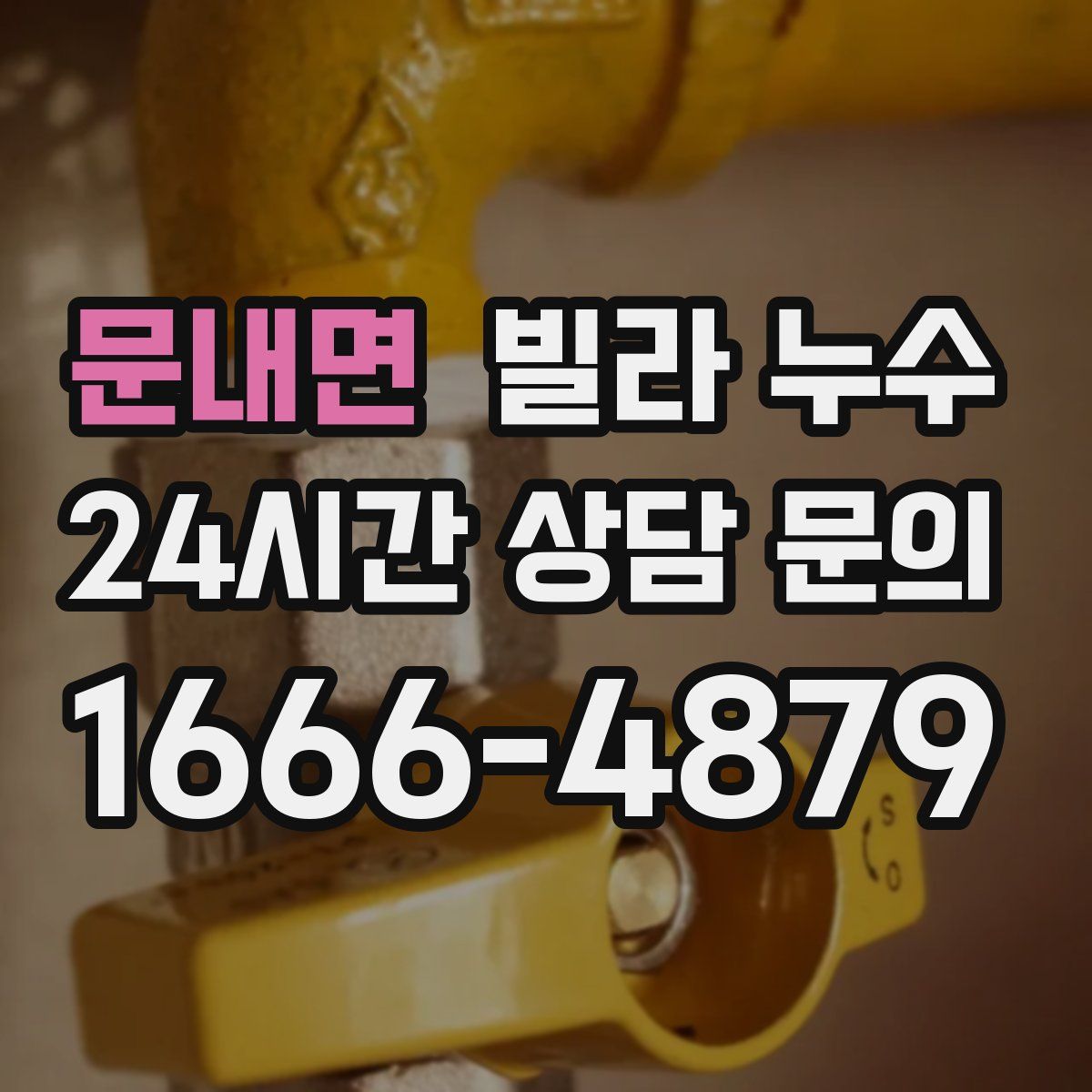 문내면 빌라 누수