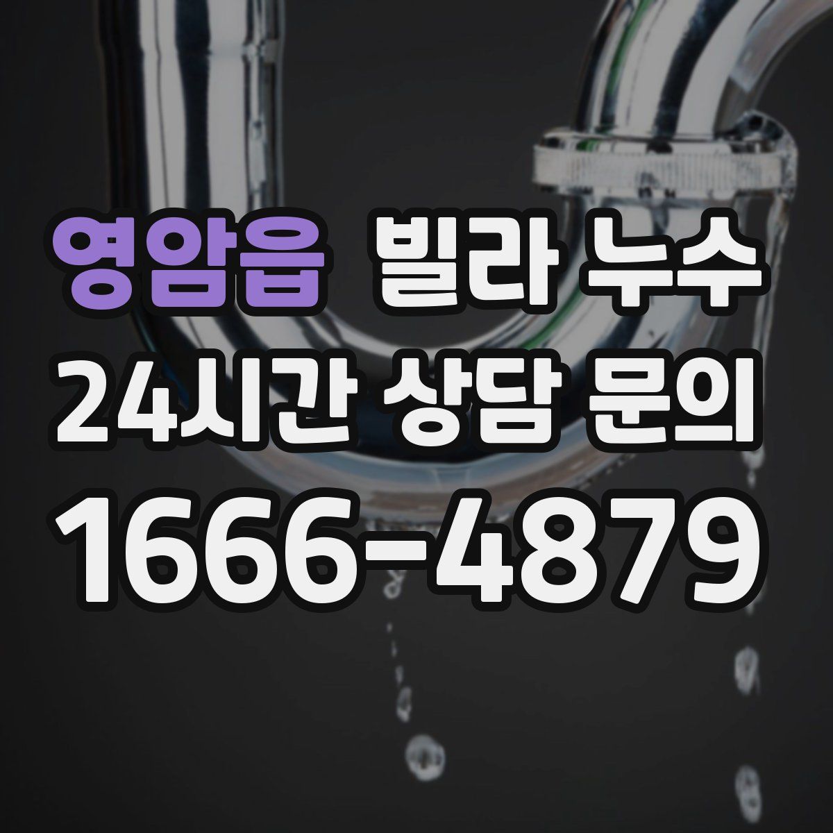 영암읍 빌라 누수