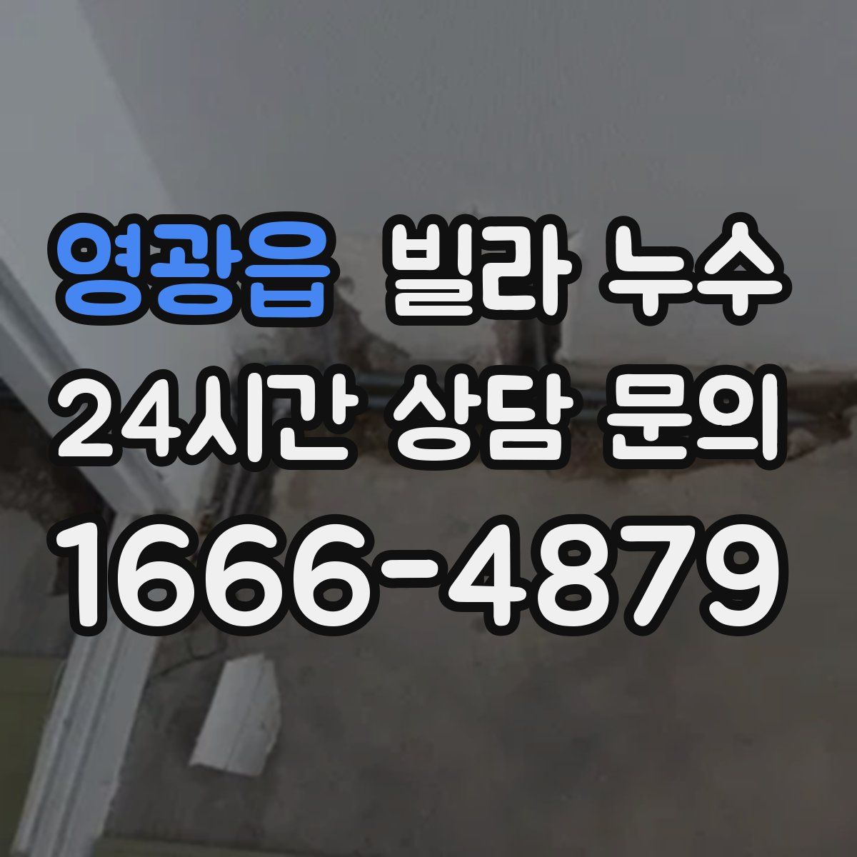 영광읍 빌라 누수