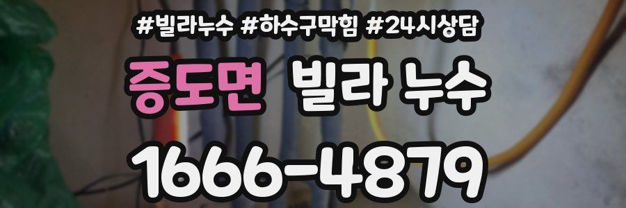 증도면 빌라 누수