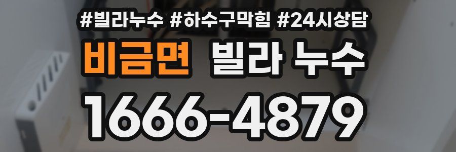 비금면 빌라 누수