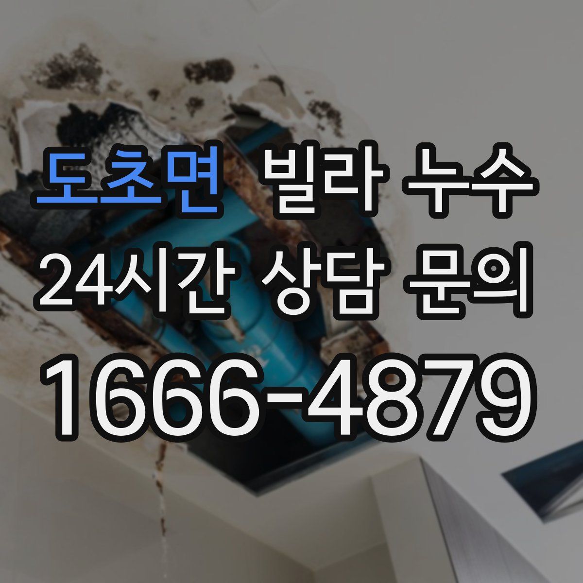 도초면 빌라 누수