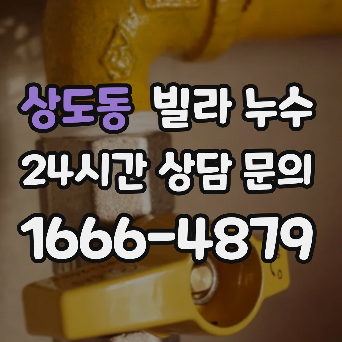 상도동 빌라 누수