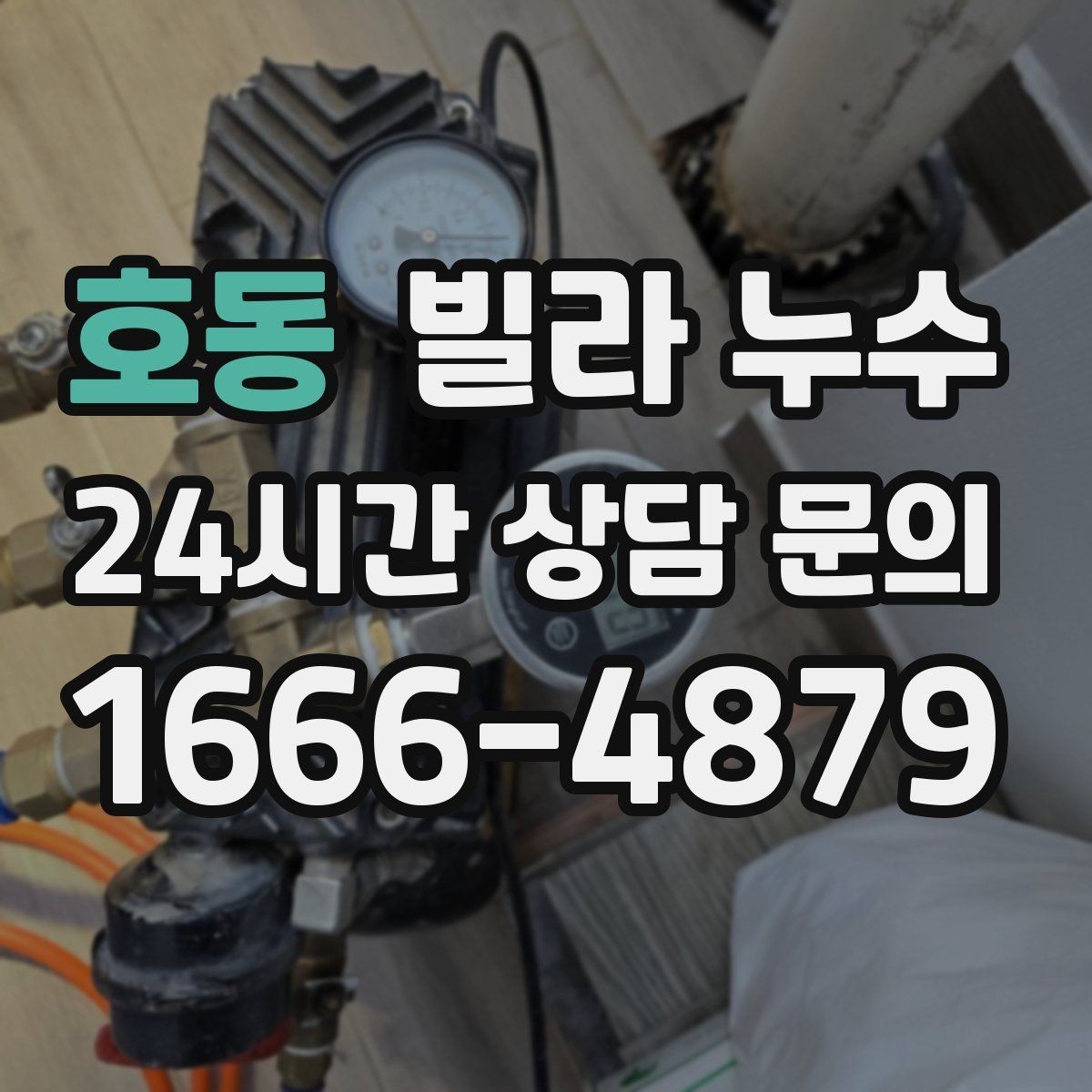 호동 빌라 누수 실리콘만 덧바르면 해결이 안 되는 경우