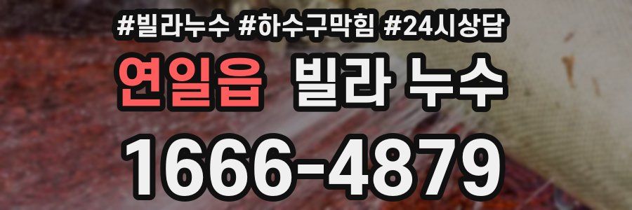 연일읍 빌라 누수