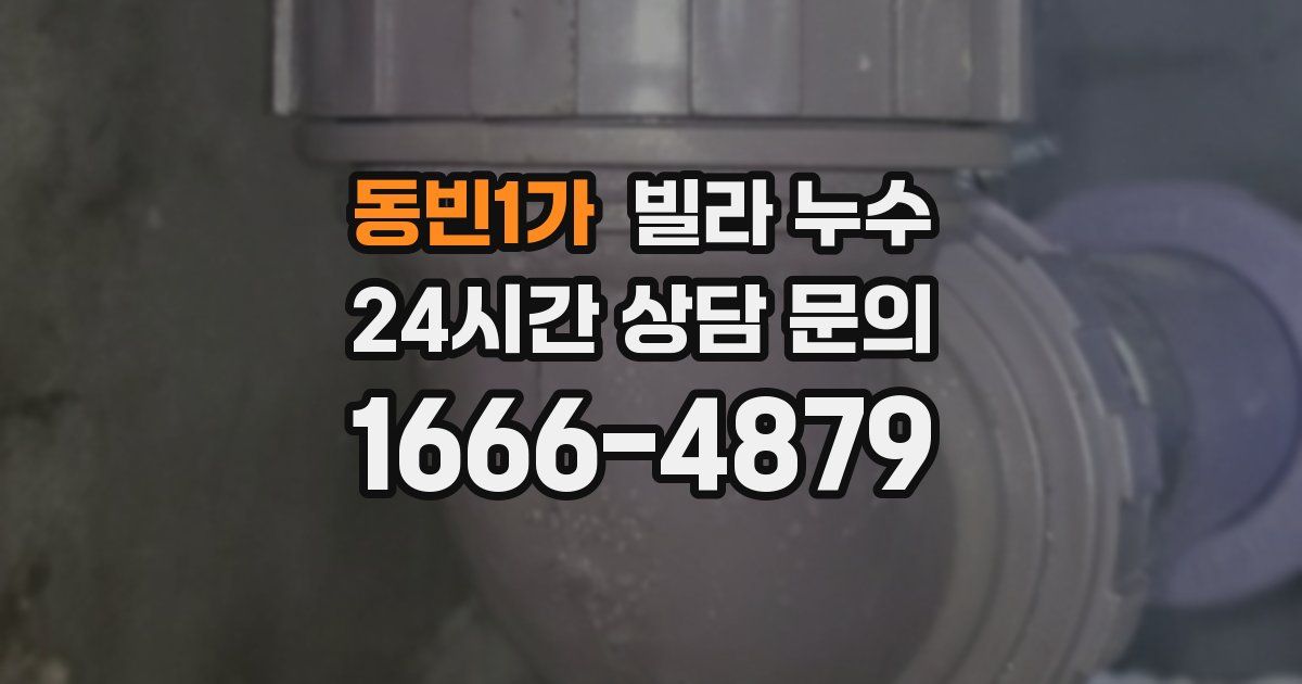 동빈1가 빌라 누수