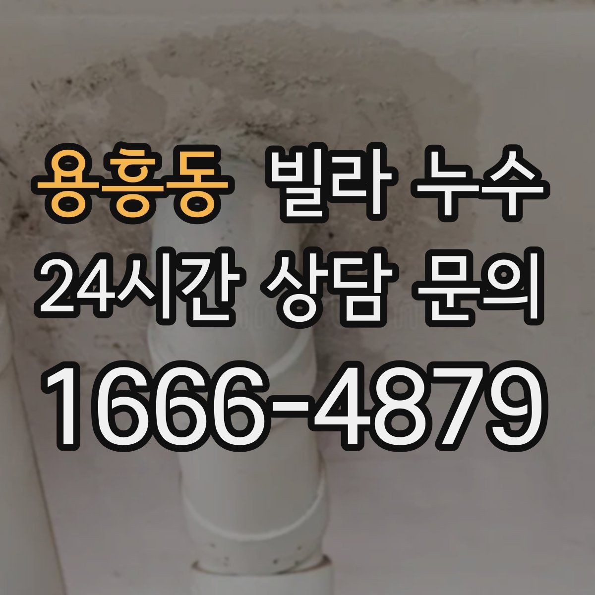 용흥동 빌라 누수 누수로 아래층 피해가 커지기 전 대응