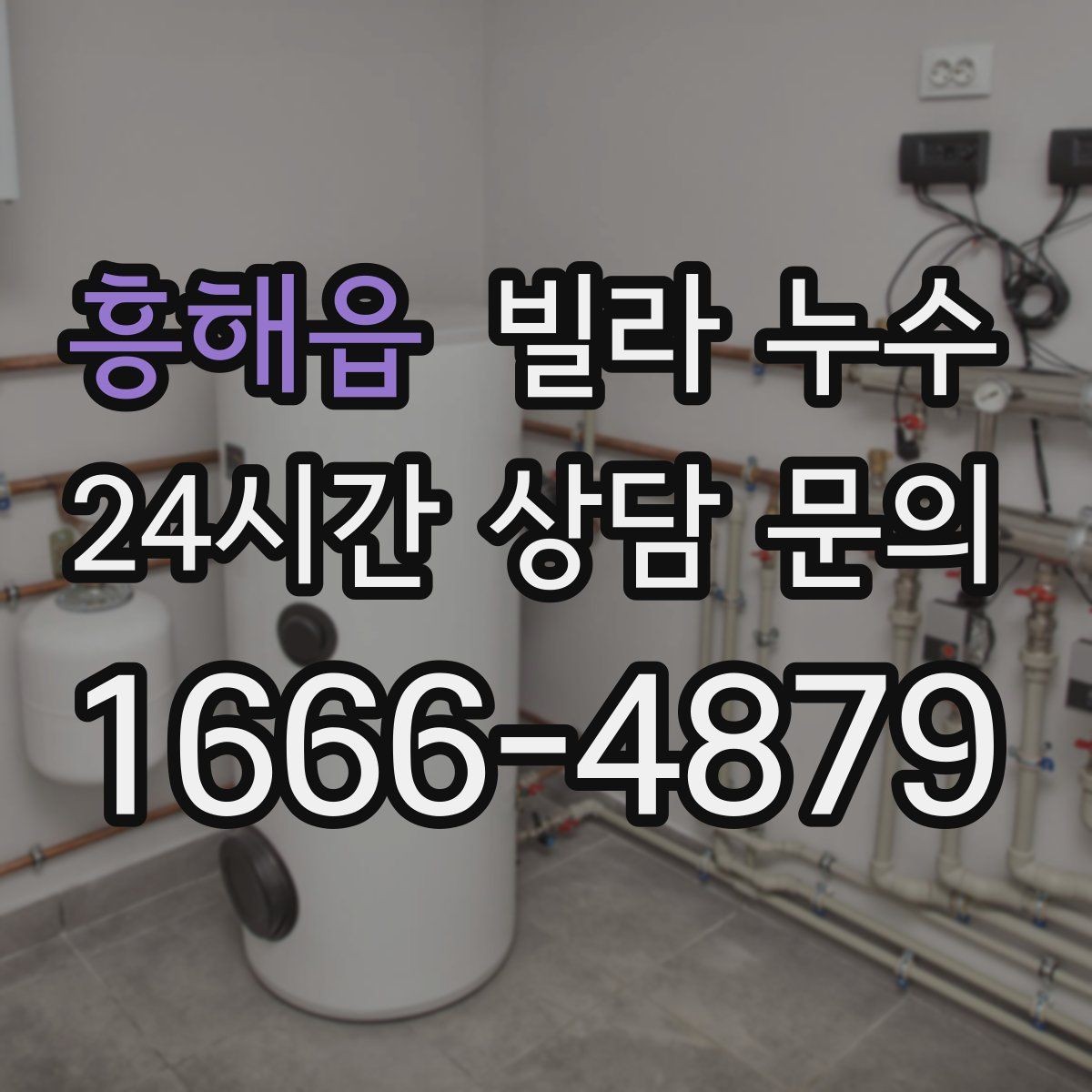 흥해읍 빌라 누수 비 오는 날 벽이 젖는다면 외부 유입 의심