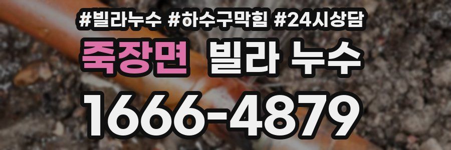 죽장면 빌라 누수