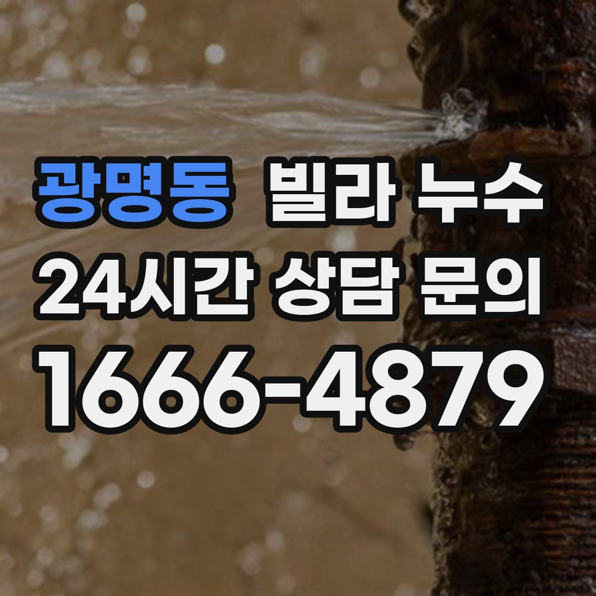 광명동 빌라 누수