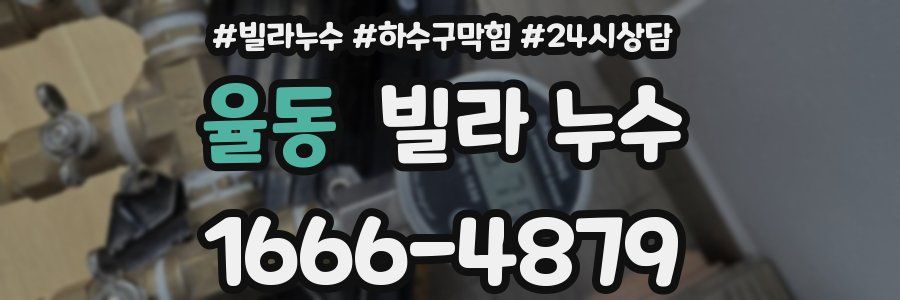 율동 빌라 누수