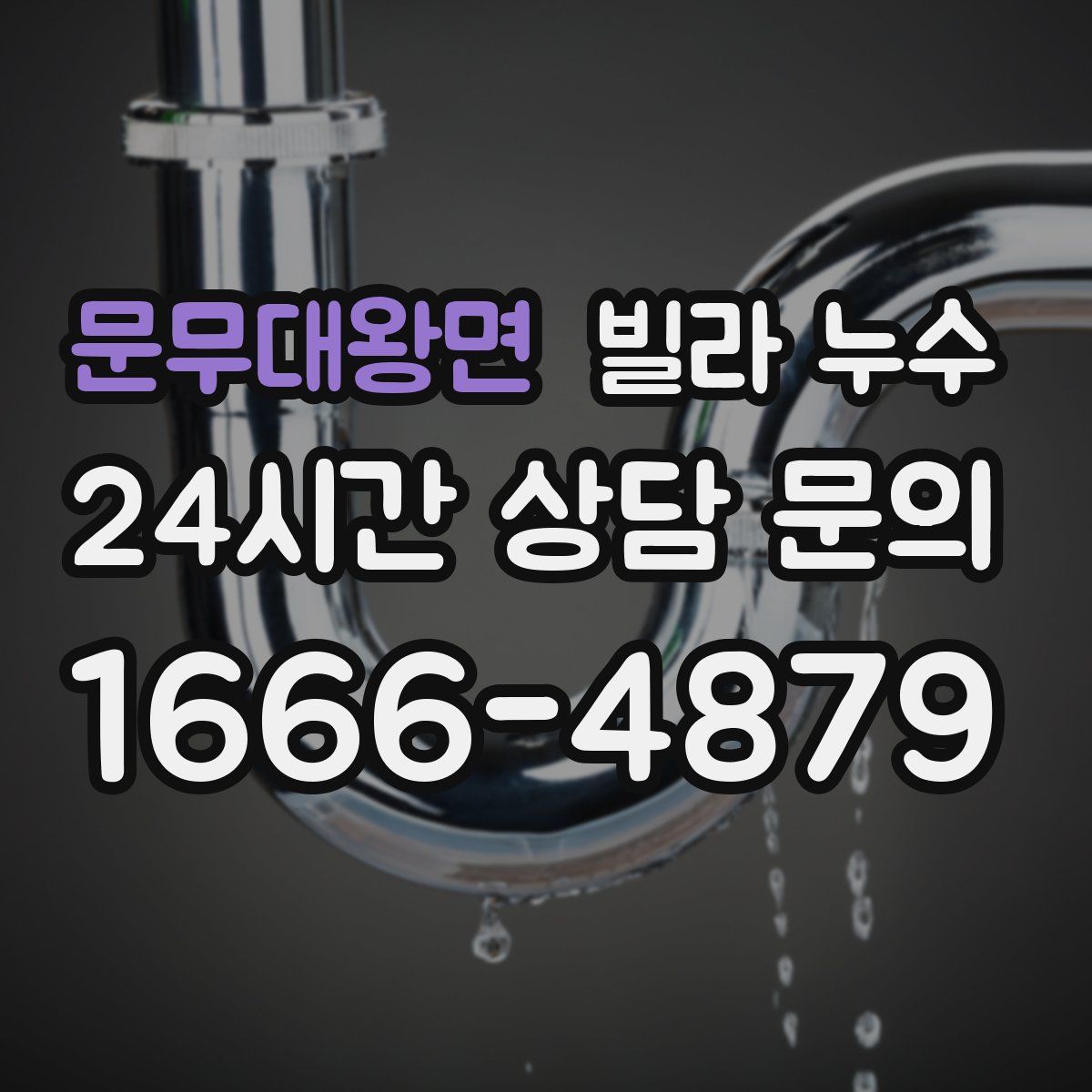 문무대왕면 빌라 누수