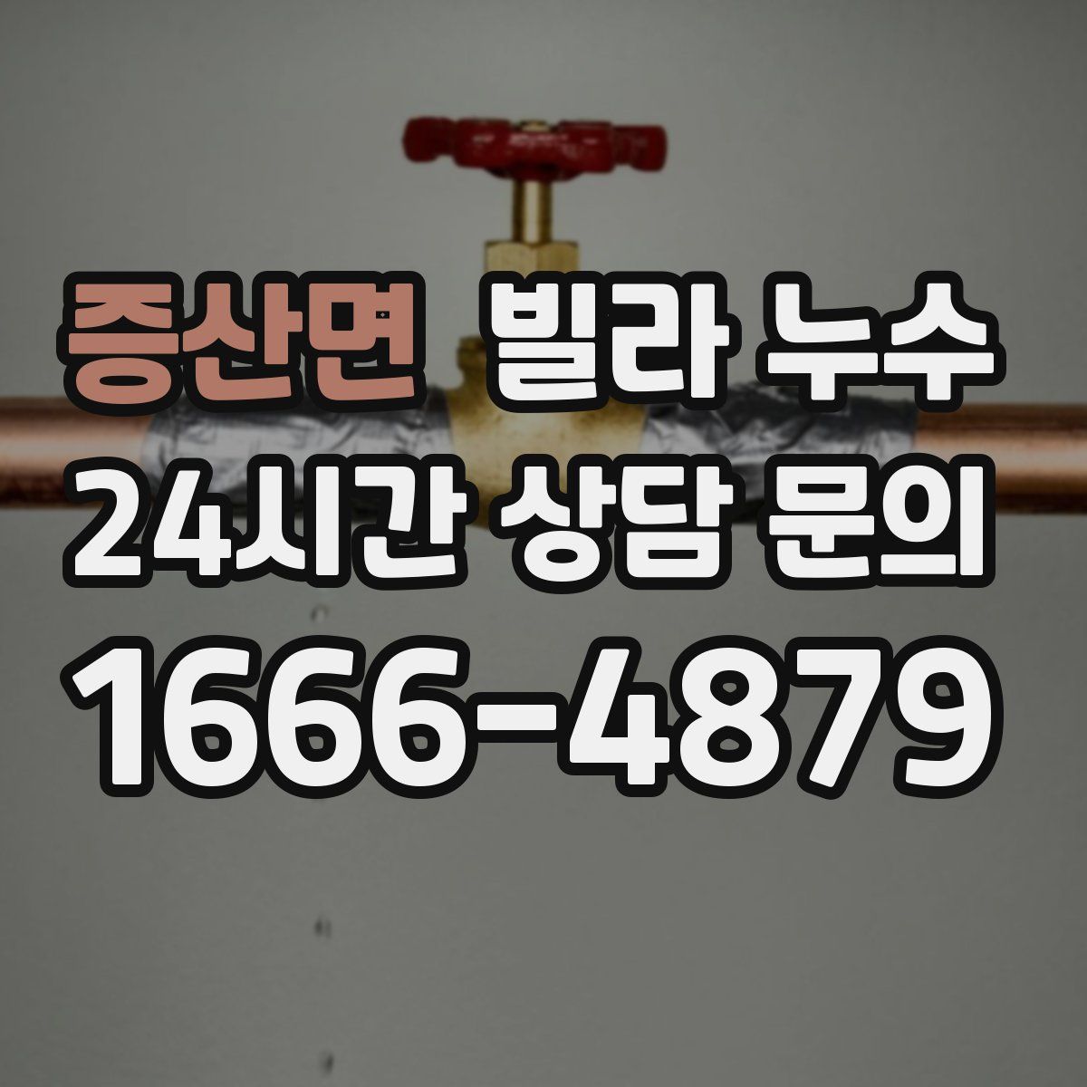 증산면 빌라 누수