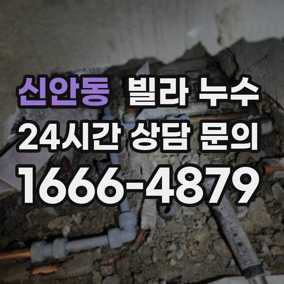 신안동 빌라 누수 배관 교체했는데도 젖으면 원인은 따로 있습니다