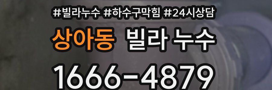 상아동 빌라 누수