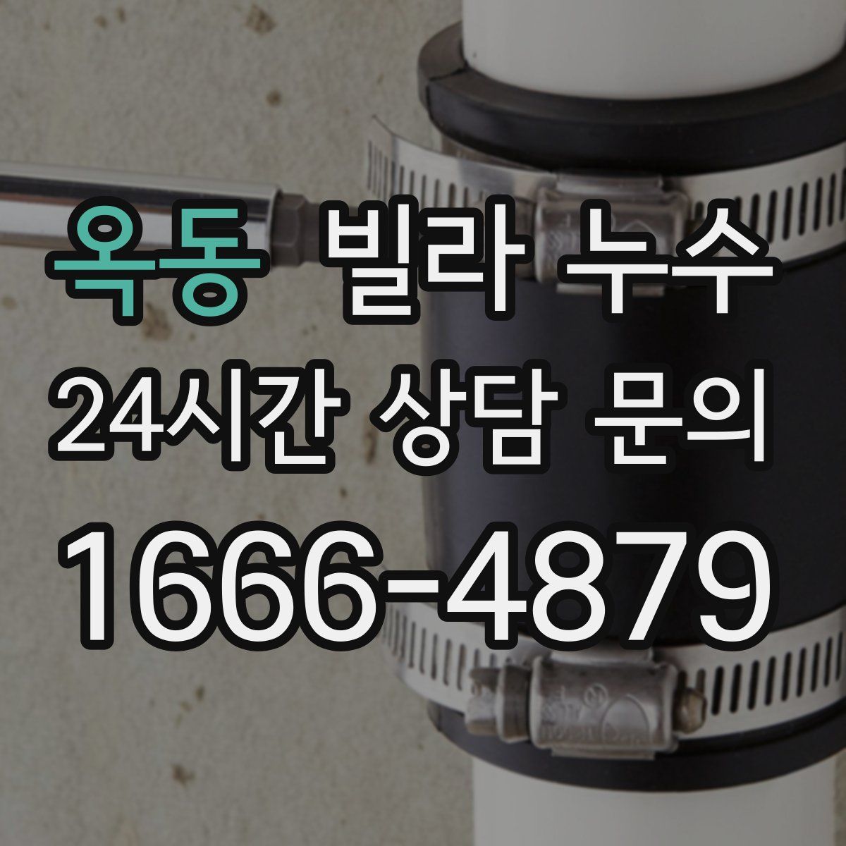 옥동 빌라 누수