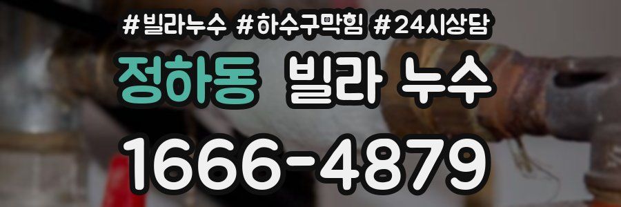 정하동 빌라 누수