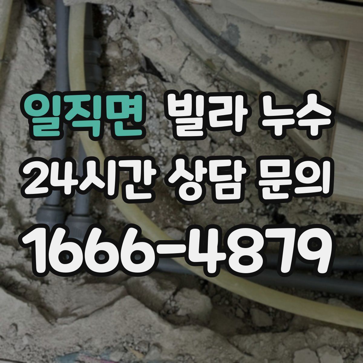 일직면 빌라 누수