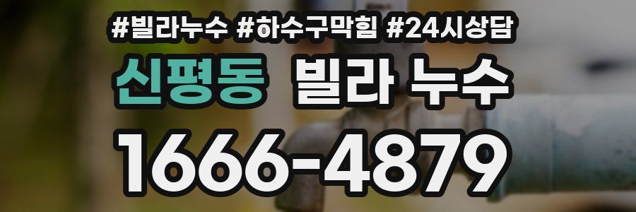 신평동 빌라 누수