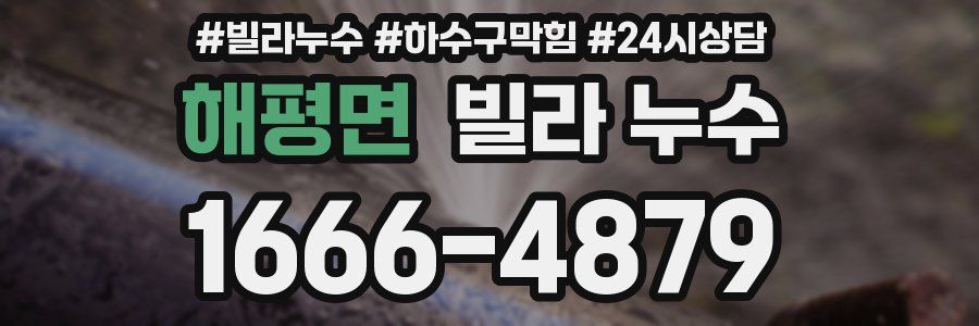 해평면 빌라 누수