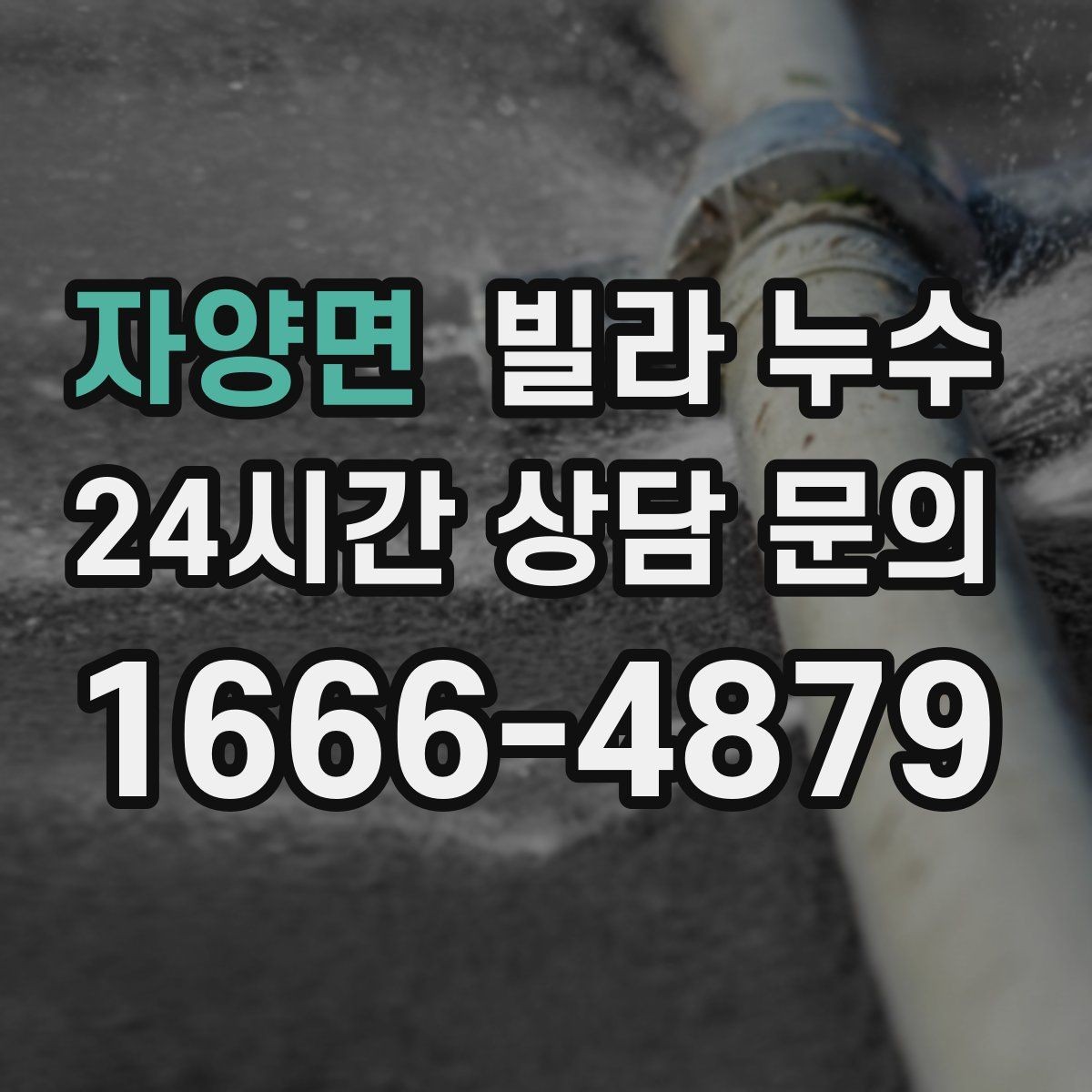 자양면 빌라 누수 주말에만 심해지는 듯 보일 때 원인 추적