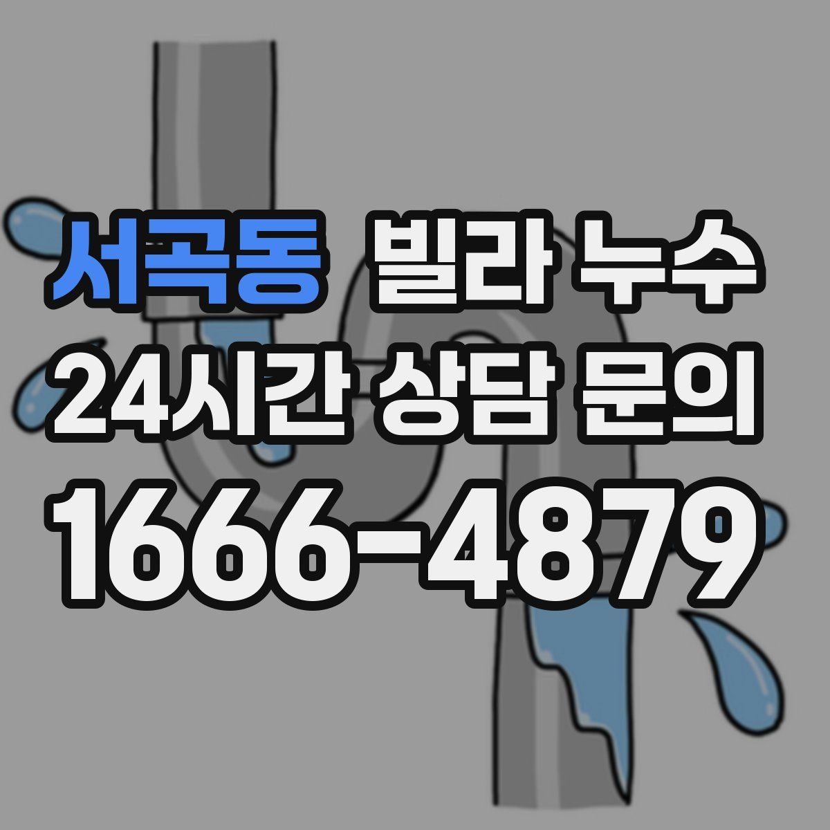 서곡동 빌라 누수